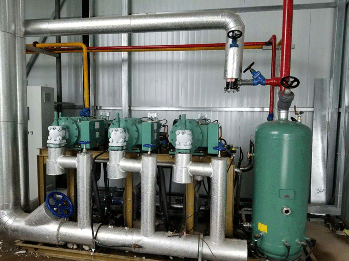 4000平方米果蔬冷庫(kù)機(jī)組